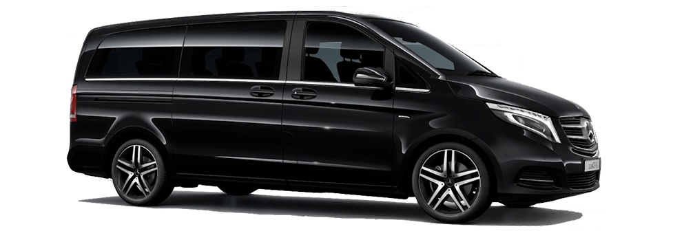 Mercedes DRIVIGO décorée pour un mariage avec chauffeur — location voiture de mariage Île-de-France